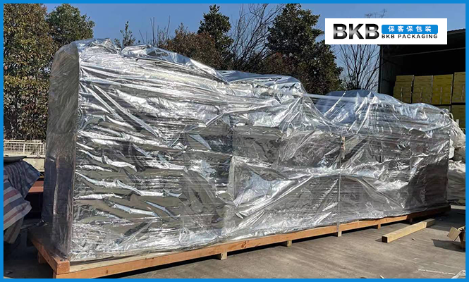 出口木箱包裝現場